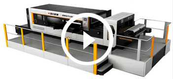 前緣送紙全自動(dòng)平壓平模切機(jī)經濟型MWZ1450N